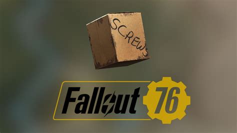 fallout 76 finding screws|fallout 76 items with screws.